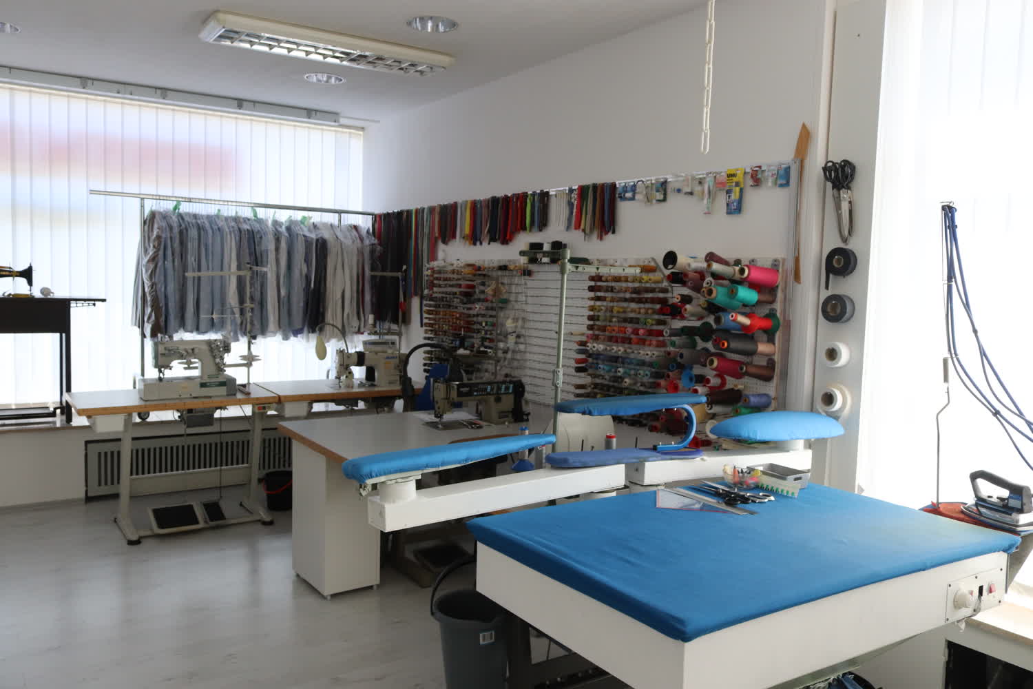 Innenansicht Schneiderei